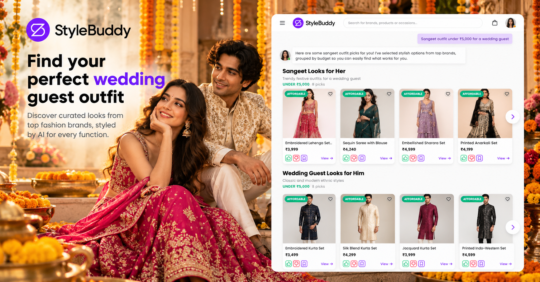 How Do I Find a Wedding Guest Outfit on StyleBuddy?